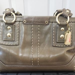 Leather Coach Satchel Style